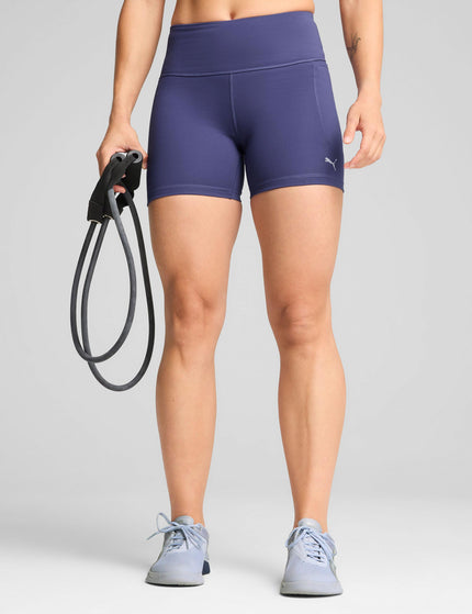 PUMA Cloudspun High Waisted 5" Tight Shorts - Blue Crystalimage1- The Sports Edit