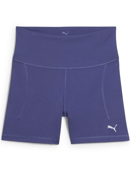 PUMA Cloudspun High Waisted 5" Tight Shorts - Blue Crystalimage6- The Sports Edit