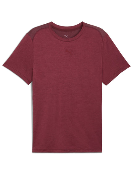 PUMA Cloudspun Tee - Ruby Shimmer Heatherimage4- The Sports Edit