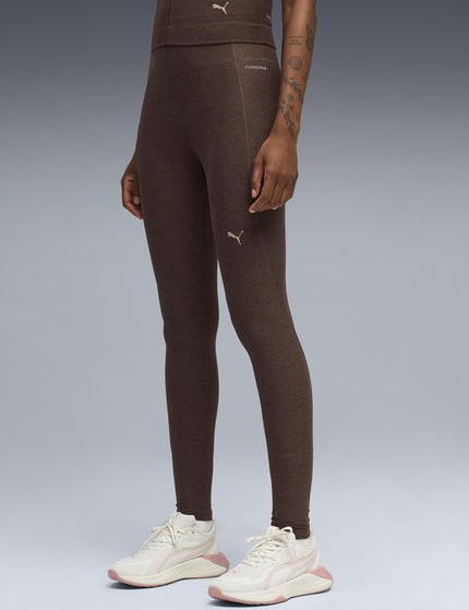 PUMA Cloudspun Tights - Chocolate Brownimages1- The Sports Edit