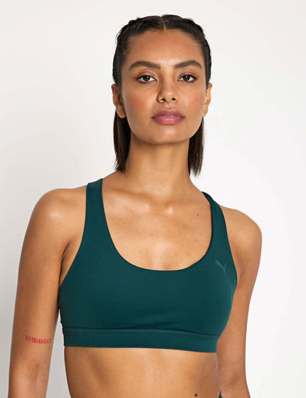 PUMA Cloudspun Training Bra - Green Terrainimages1- The Sports Edit