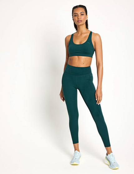 PUMA Cloudspun Training Bra - Green Terrainimages4- The Sports Edit