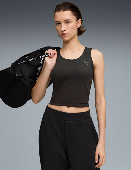 PUMA Cloudspun Twist Tank - Blackimages1- The Sports Edit