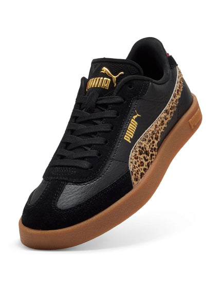 PUMA Club II Era Animal Flair Sneakers - Black/Toasted Almondimage4- The Sports Edit