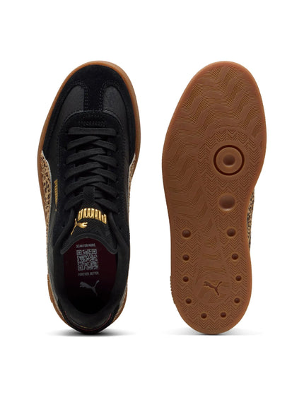 PUMA Club II Era Animal Flair Sneakers - Black/Toasted Almondimage6- The Sports Edit