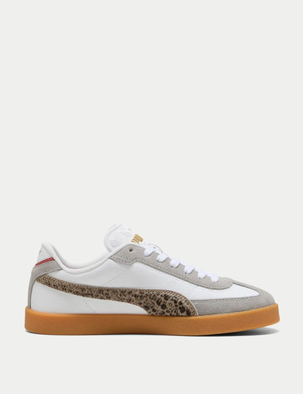 PUMA Club II Era Animal Flair Sneakers - White/Dusky Grey/Grey Echoimage1- The Sports Edit