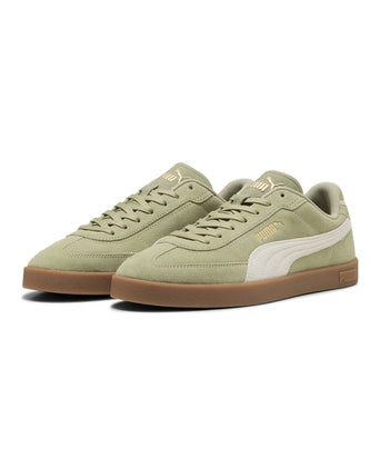 Club II Era Suede Sneakers - Lux Army/Frosted Ivory