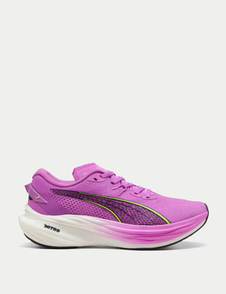 Deviate NITRO 3 Running Shoes - Pure Magenta/Yellow Alert/White