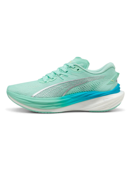PUMA Deviate NITRO 3 Running Shoes - Mint Melt/Speed Blueimages2- The Sports Edit
