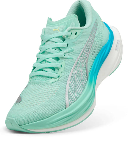 PUMA Deviate NITRO 3 Running Shoes - Mint Melt/Speed Blueimages3- The Sports Edit