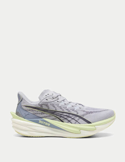 PUMA Deviate NITRO 4 Running Shoes - Vibrant Silver/Apple Spritzimages1- The Sports Edit