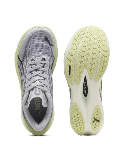 PUMA Deviate NITRO 4 Running Shoes - Vibrant Silver/Apple Spritzimages5- The Sports Edit