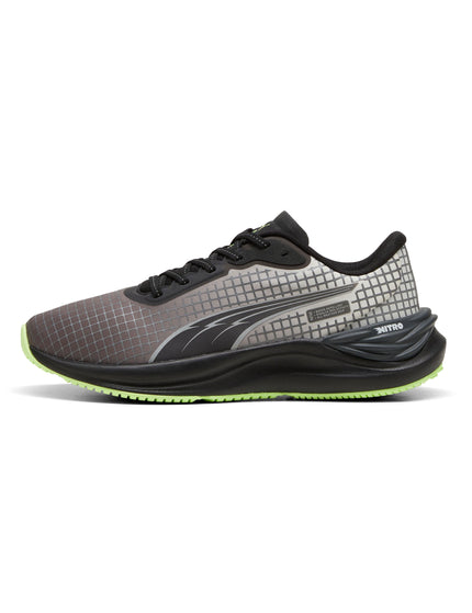 PUMA Electrify NITRO 3 TR Running Shoes - Black/Galactic Grey/Fizzy Appleimage2- The Sports Edit