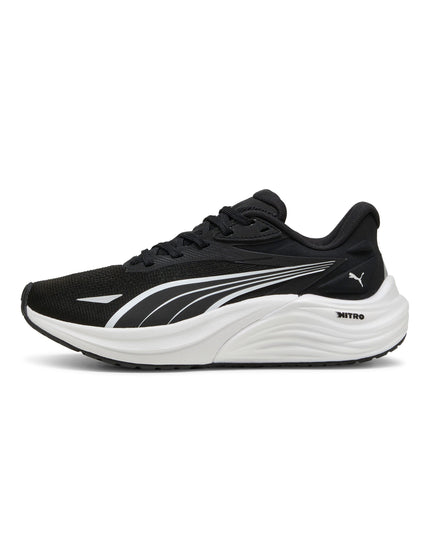 PUMA Electrify NITRO 4 Running Shoes - Black/Whiteimage3- The Sports Edit