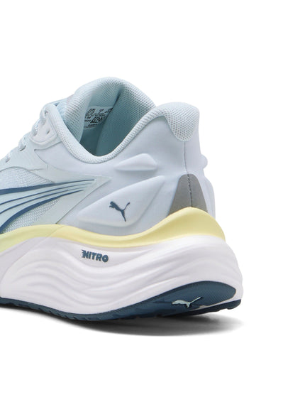 PUMA Electrify NITRO 4 Running Shoes - Sea Glass/Dark Indigo/Grey Echoimage6- The Sports Edit