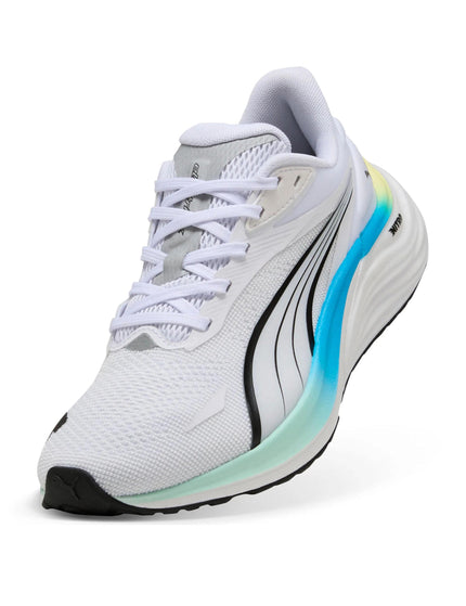 PUMA Electrify NITRO 4 Running Shoes - White/Mint Melt/Speed Blueimages3- The Sports Edit