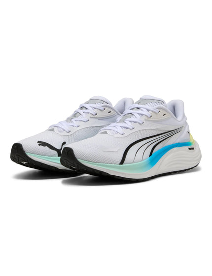 PUMA Electrify NITRO 4 Running Shoes - White/Mint Melt/Speed Blueimages5- The Sports Edit