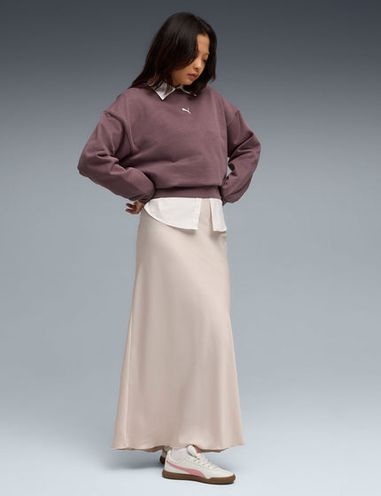 PUMA Essentials Oversized Crew - Raisinimage3- The Sports Edit