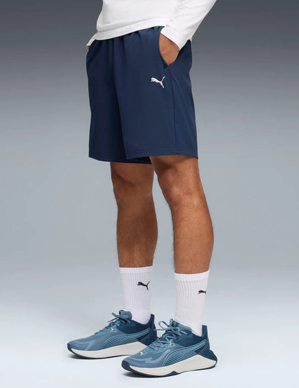 PUMA Flex Stretch Woven 7” Short - Club Navyimage1- The Sports Edit