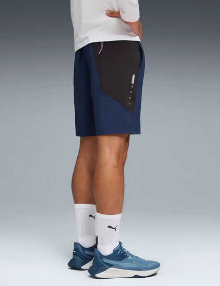PUMA Flex Stretch Woven 7” Short - Club Navyimage2- The Sports Edit