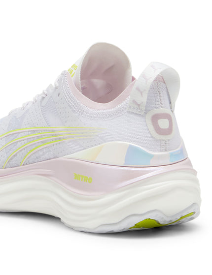 PUMA ForeverRun NITRO Shoes - White/Grape Mist/Silver Mistimage5- The Sports Edit