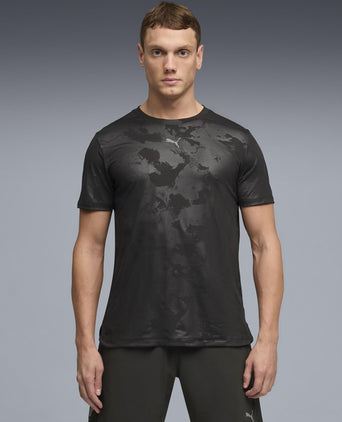 Cloudspun Embossed Short Sleeve T-Shirt - Puma Black