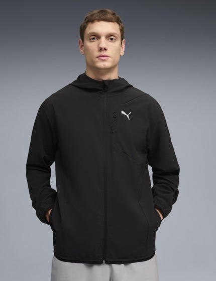 PUMA FLEX STRETCH Woven Training Jacket - Puma Blackimages1- The Sports Edit