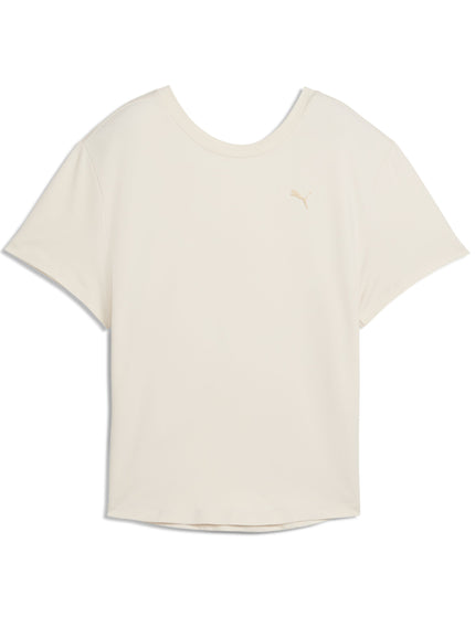 PUMA Move Cloudspun Loose Fit Tee - Alpine Snowimage3- The Sports Edit