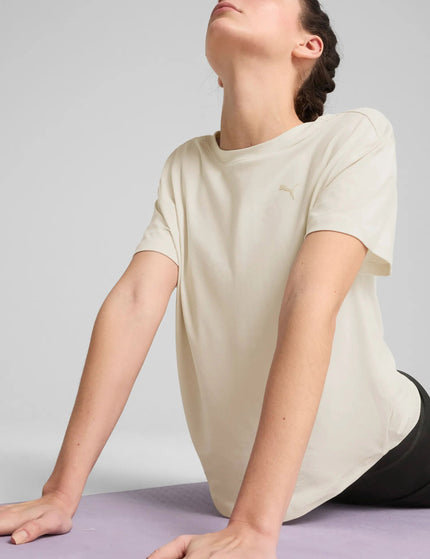 PUMA Move Cloudspun Loose Fit Tee - Alpine Snowimage1- The Sports Edit