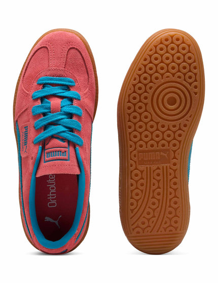 PUMA Palermo Sneakers - Peach Frost/Tropical Blueimage6- The Sports Edit