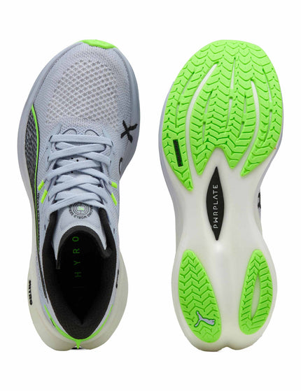 PUMA Puma x Hyrox Deviate NITRO 3 Running Shoes - Cool Weather/Green Glareimage6- The Sports Edit