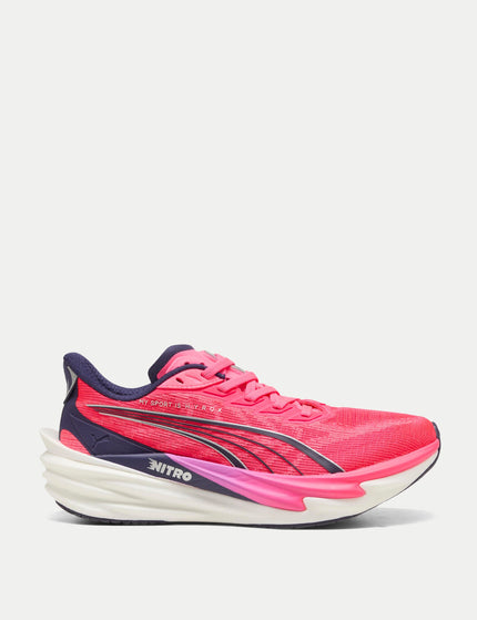 PUMA Puma x Hyrox Deviate NITRO 4 Running Shoes - Pure Pink/Whiteimages1- The Sports Edit