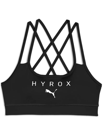 PUMA Puma x Hyrox Move Strappy Bra - Blackimage6- The Sports Edit