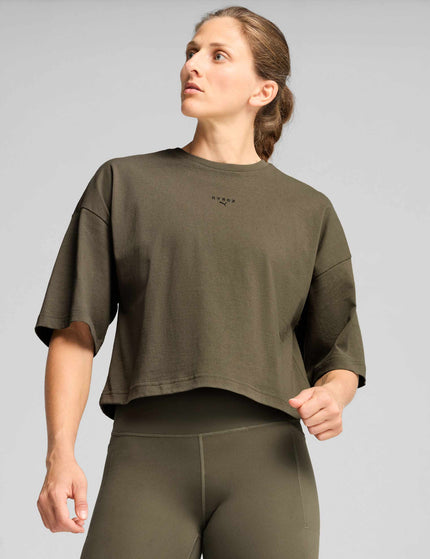 PUMA Puma x Hyrox Oversized Tee - Loden Greenimage1- The Sports Edit