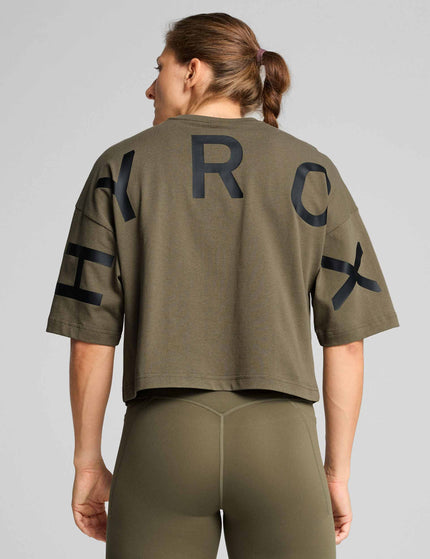 PUMA Puma x Hyrox Oversized Tee - Loden Greenimage2- The Sports Edit