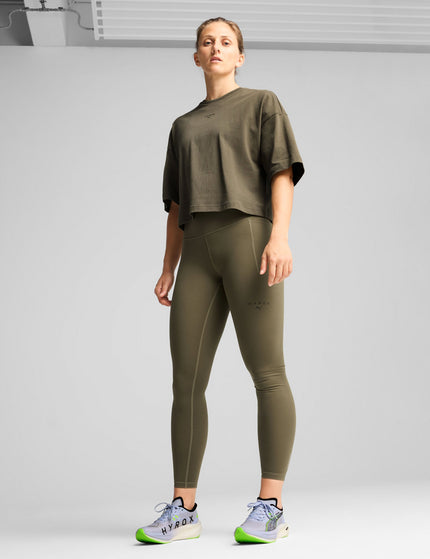 PUMA Puma x Hyrox Oversized Tee - Loden Greenimage3- The Sports Edit