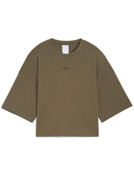 PUMA Puma x Hyrox Oversized Tee - Loden Greenimage4- The Sports Edit