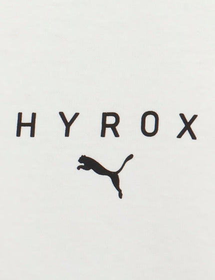 PUMA Puma x Hyrox World Cropped Tee - Whiteimages4- The Sports Edit