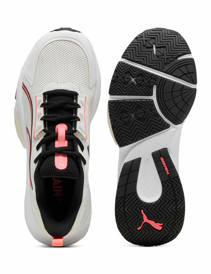 PUMA PWRFrame TR 3 Shoes - Vapor Grey/Black/Sunset Glowimage4- The Sports Edit