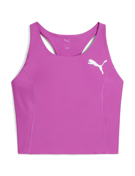 PUMA Raceday Ultraform Crop Top - Wild Berryimage6- The Sports Edit