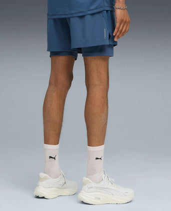 Run Velocity 2In1 Short - Dark Indigo