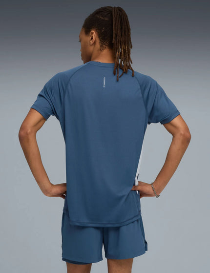 PUMA Run Velocity Tee - Dark Indigoimage2- The Sports Edit