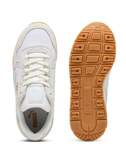PUMA RX 737 Mesh Sneakers - White/Gumimage3- The Sports Edit
