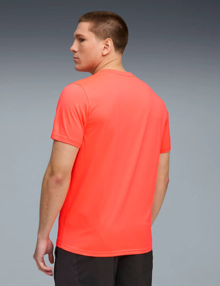 PUMA Tad Essentials Solid Cat Tee - Glowing Redimages2- The Sports Edit