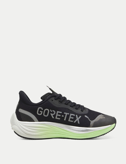 PUMA Velocity NITRO 3 GTX Running Shoes - Black/Silver/Fizzy Appleimage1- The Sports Edit