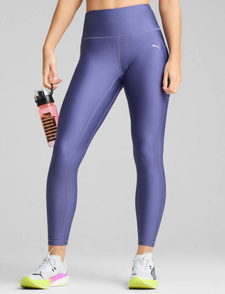 Velocity Running Tights - Blue Crystal