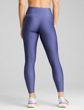 Velocity Running Tights - Blue Crystal