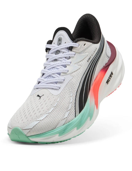 PUMA Puma x Hyrox Velocity NITRO 4 Shoes - White/Mint Melt/Glowing Redimages5- The Sports Edit
