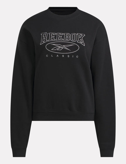 Reebok Classics Archive Essentials Crew Sweatshirt - Blackimage4- The Sports Edit