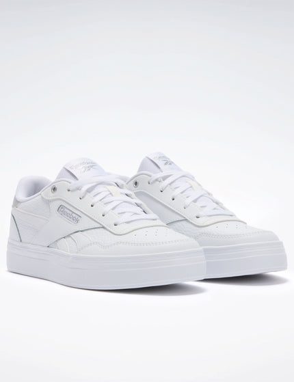 Reebok Court Advance Bold Shoes - White/Black/Chromeimages2- The Sports Edit